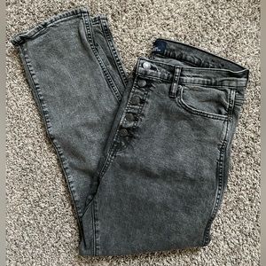 Gap High Rise Vintage Slim Jeans With Washwell